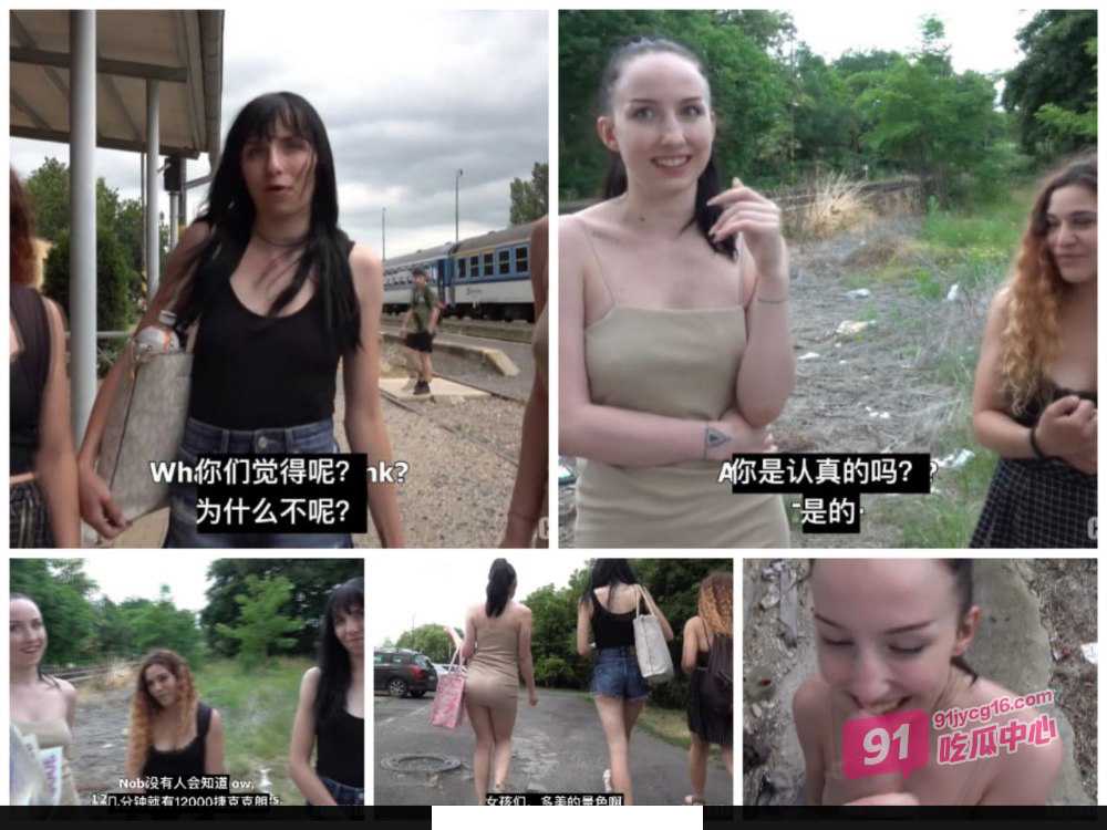捷克街头搭讪系列 列车偶遇饥渴乘务员 在厕所和她大胆做爱!