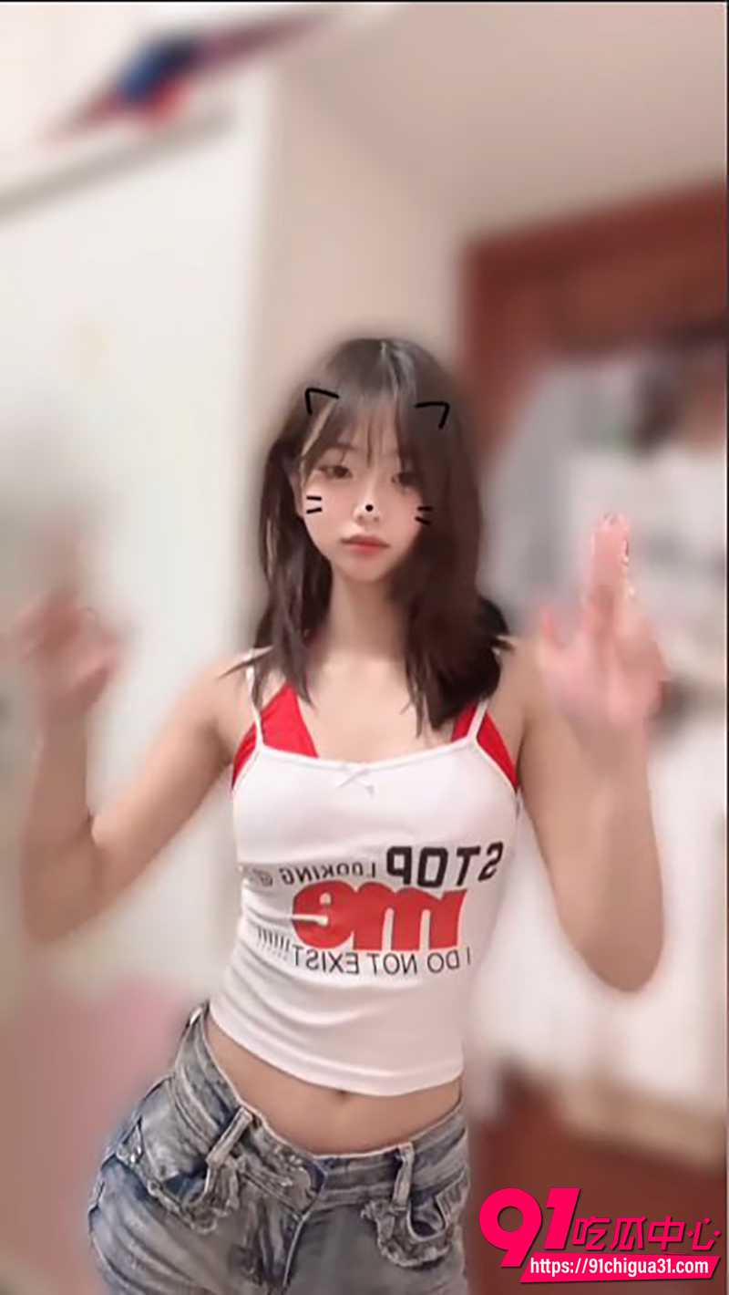 快手网红小妹泪痕 3